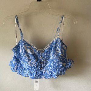 RAHI Anthropologie Cropped Tank Bralette